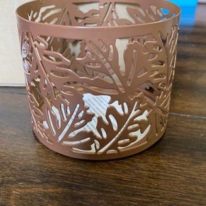 Fall leaves candle sleeve